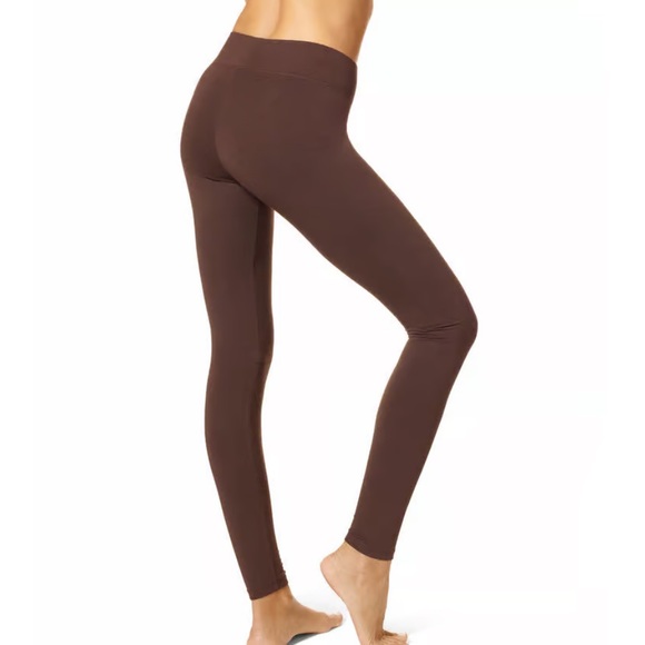 NEW HUE ultra leggings with wide waistband in espresso (rich brown) - Picture 2 of 6